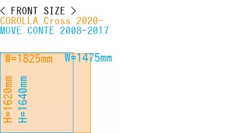 #COROLLA Cross 2020- + MOVE CONTE 2008-2017